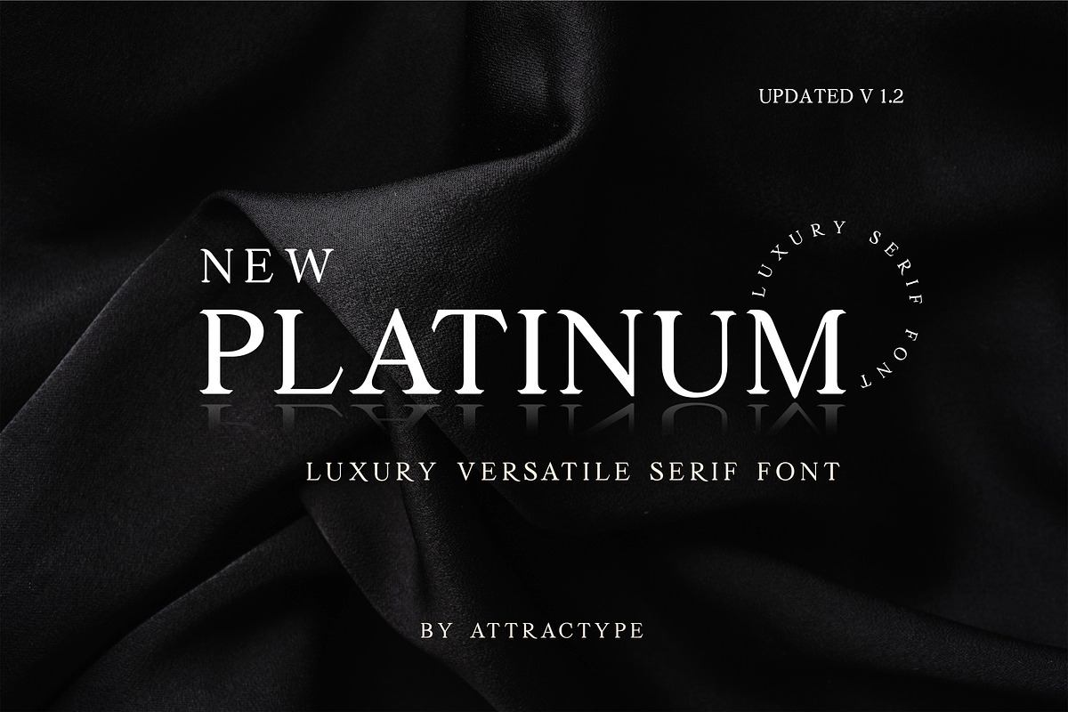 New Platinum - Luxury Serif Font Free Download Free Download