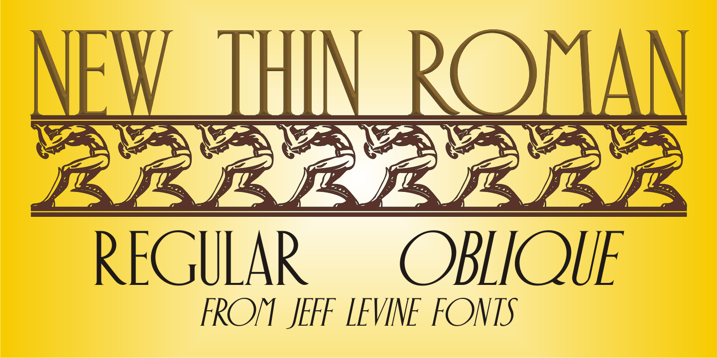 New Thin Roman JNL Free Download Free Download