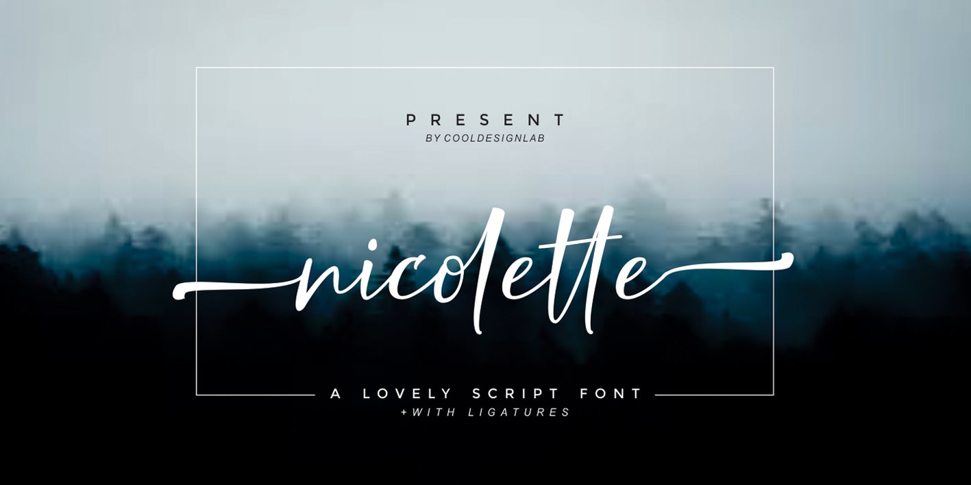 Nicolette Script Font Free Download