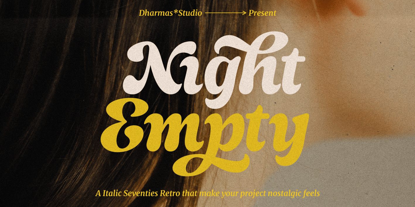 Night Empty Font Free Download