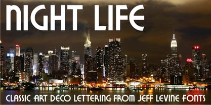 Night Life JNL Font Free Download