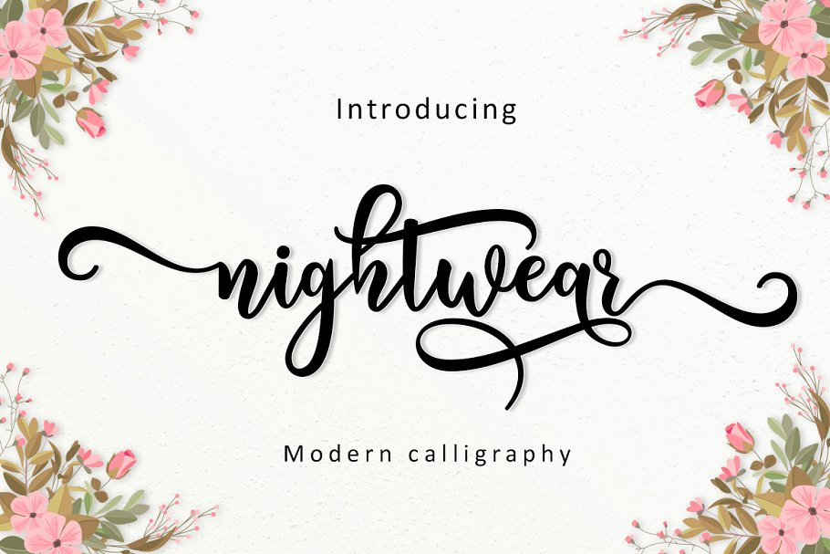 Nightwear Script Font Free Download