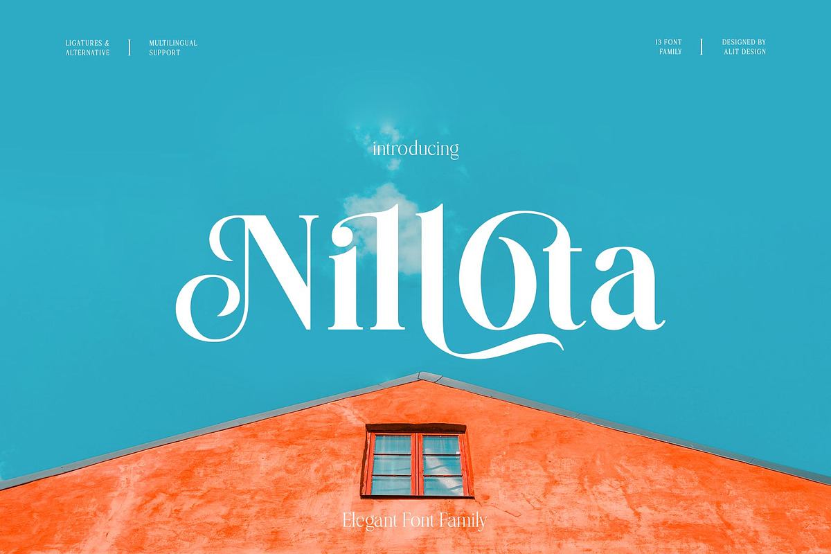 Nilota Typeface Free Download Free Download