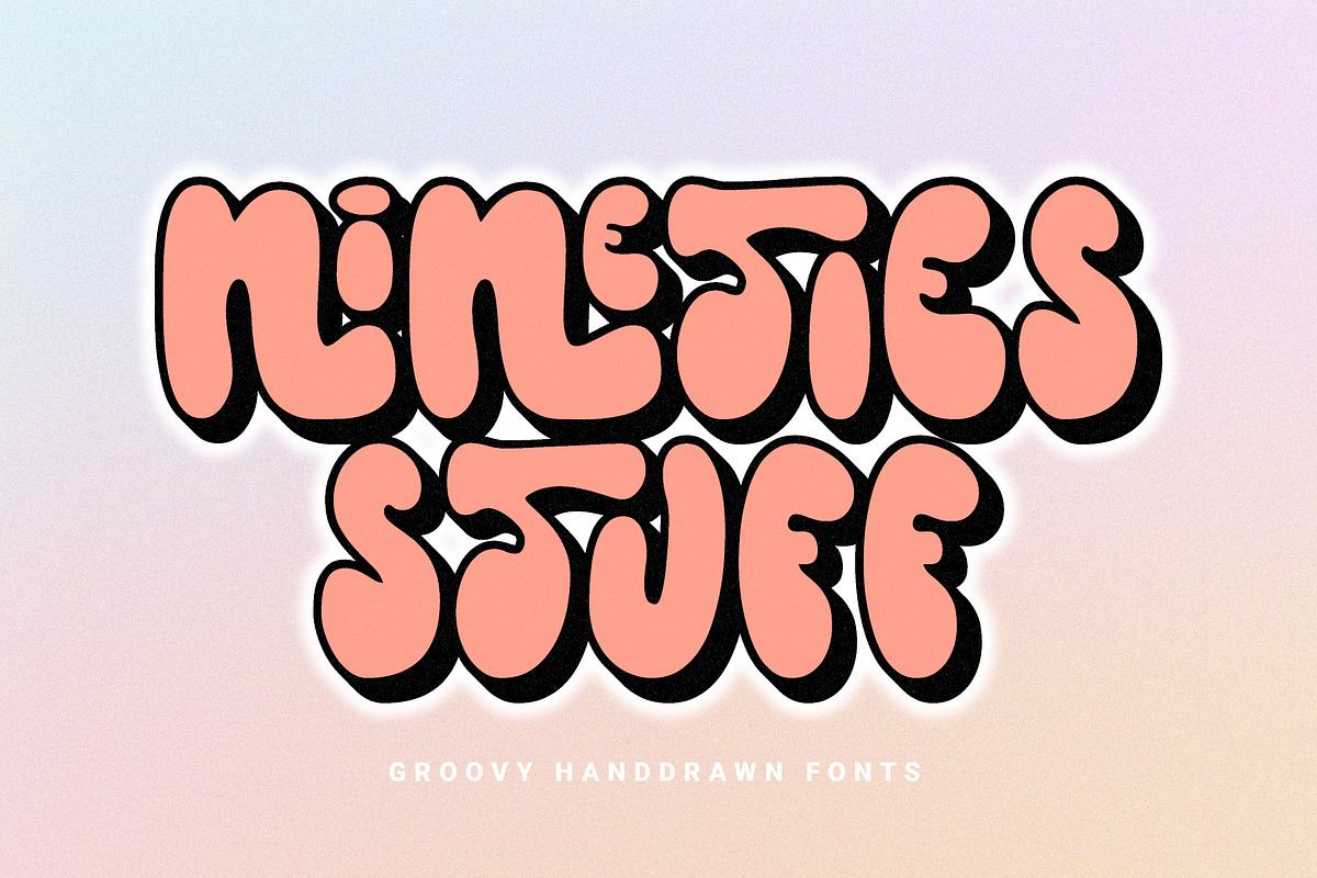 Nineties Stuff - Groovy Font Free Download Free Download