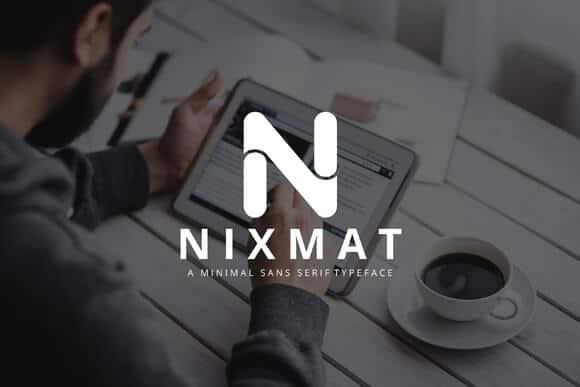 Nixmat | A Brand Identity Font Free Download Free Download