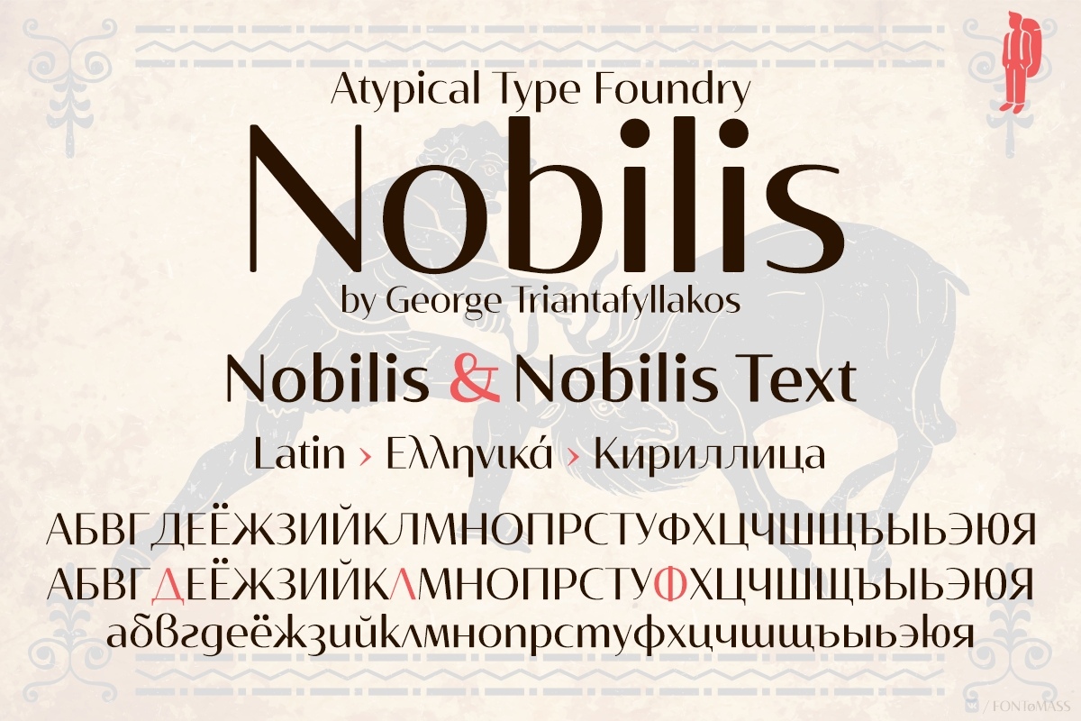 Nobilis & Nobilis Text Font Free Download