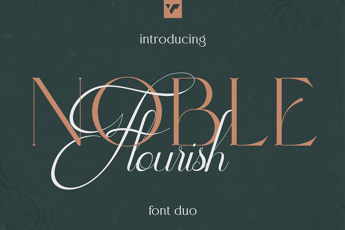 Noble Flourish - elegant font duo Free Download Free Download