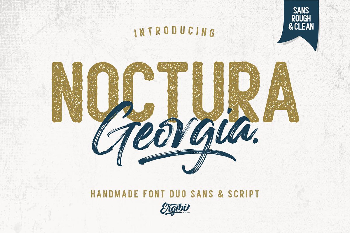 Noctura Georgia - Font Duo Free Download Free Download