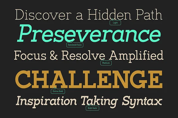 Noirda Slab Serif Font