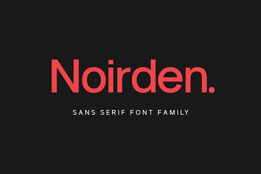 Noirden Sans Font Free Download