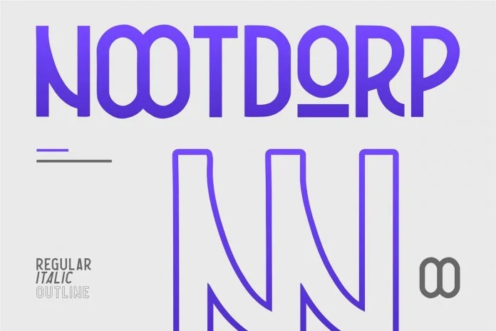 Nootdorp Font Free Download