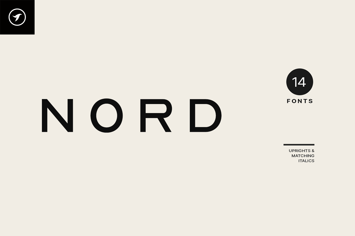 NORD - Minimal Display / Headline / Logo Typeface Free Download