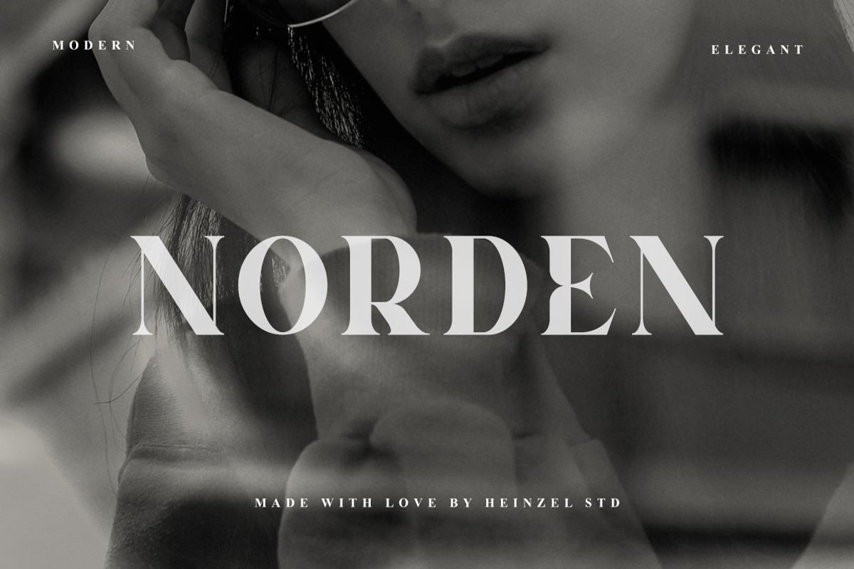 Norden Modern All Caps Serif Font Free Download Free Download