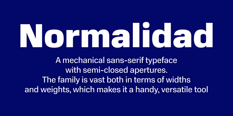 Normalidad Font Free Download Free Download