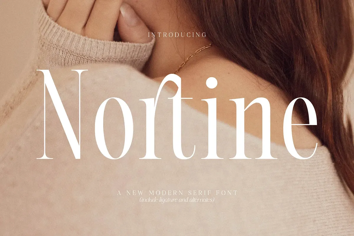 Nortine A New Modern Serif Font Free Download Free Download