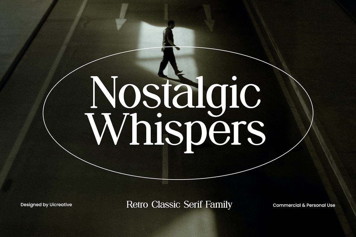 Nostalgic Whispers Retro Serif Font Free Download Free Download