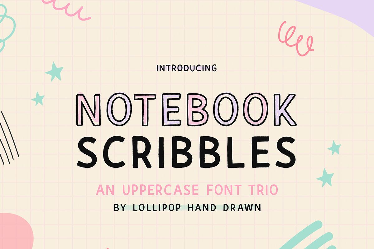 Notebook Scribbles Font Free Download Free Download