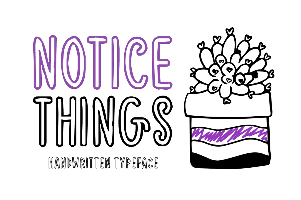 Notice Things Font Free Download