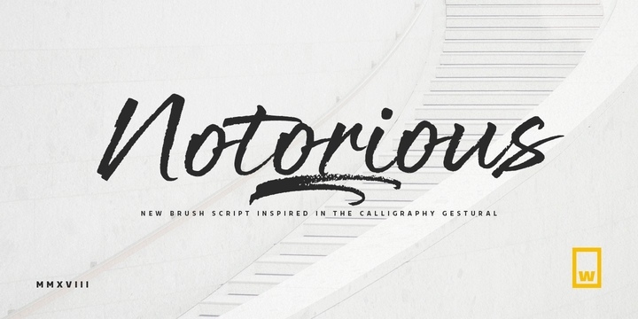 Notorious Font Free Download