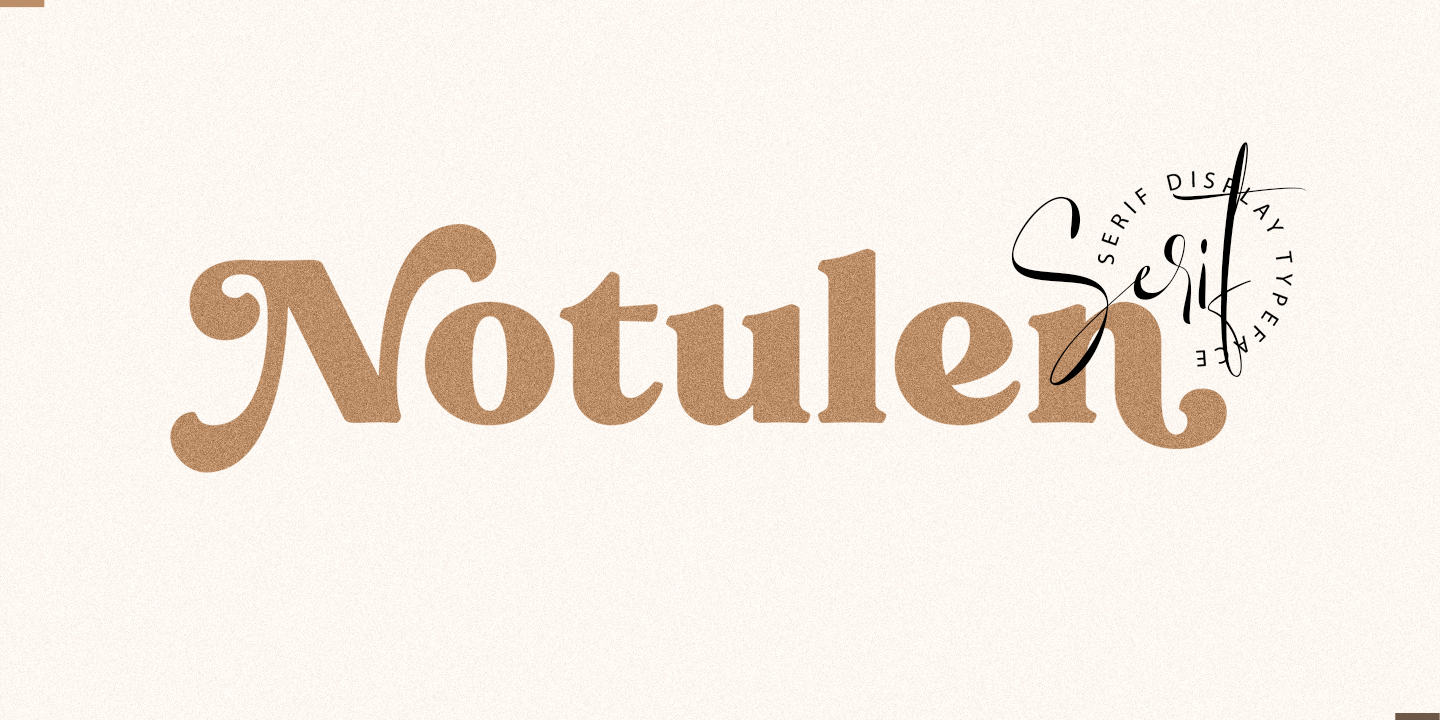 Notulen Serif Display Free Download Free Download