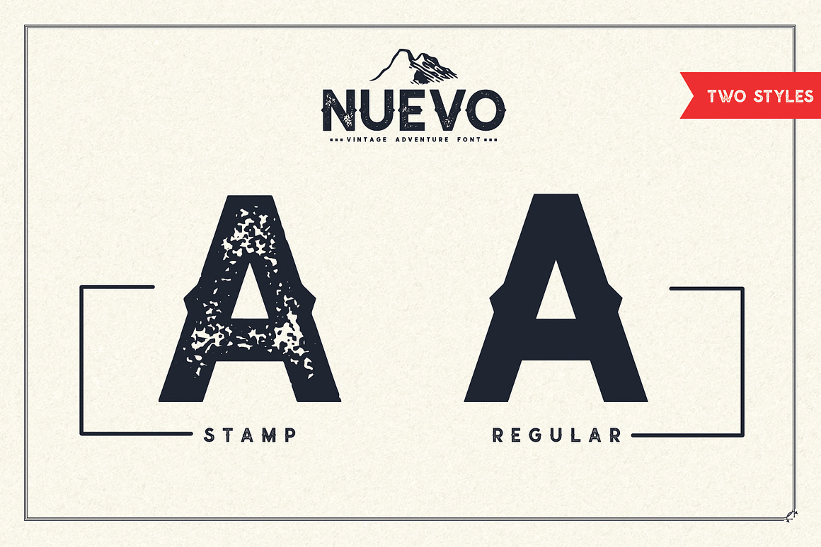 Nuevo - Vintage Adventure Font Free Download