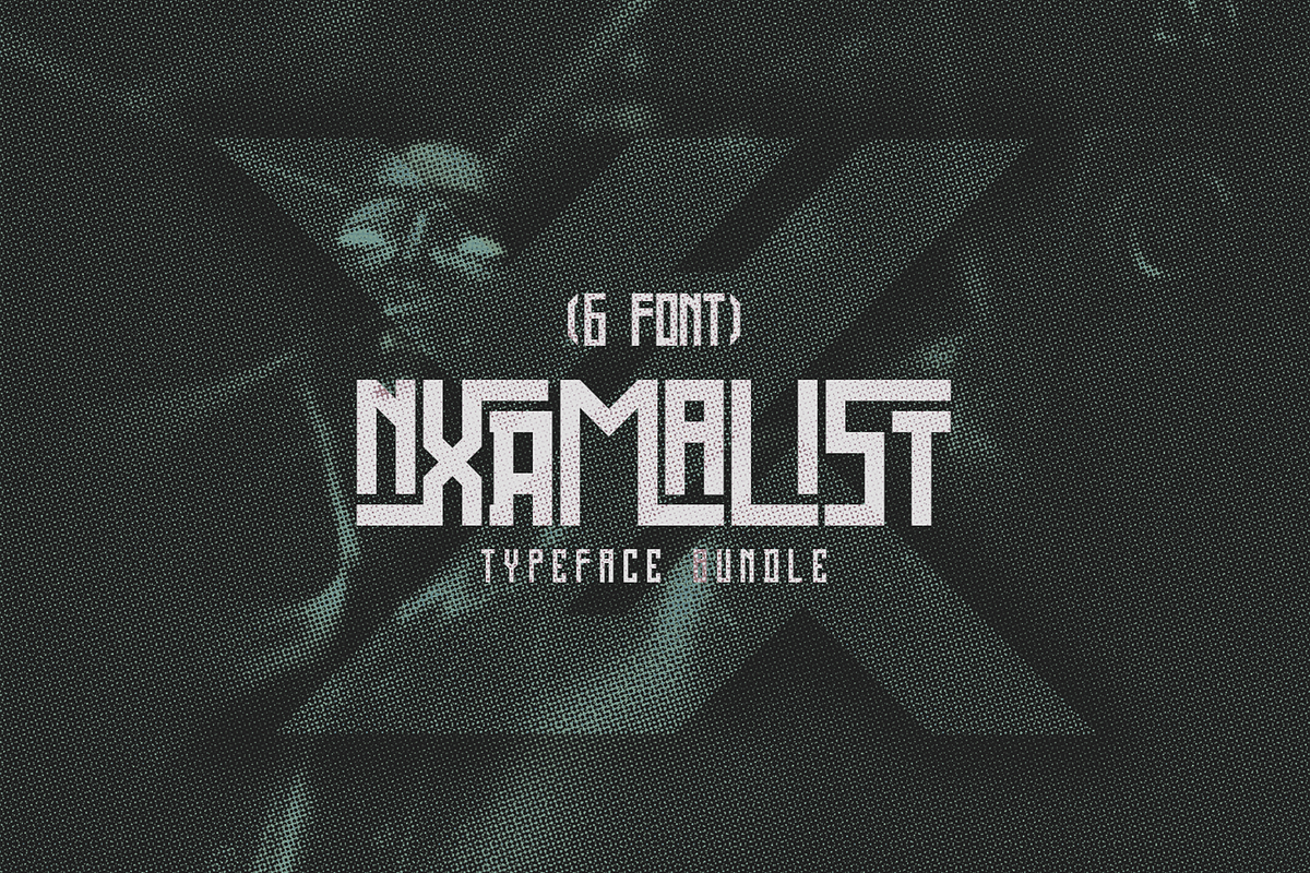 NXRMALIST Typeface Bundle [6 Fonts] Free Download Free Download