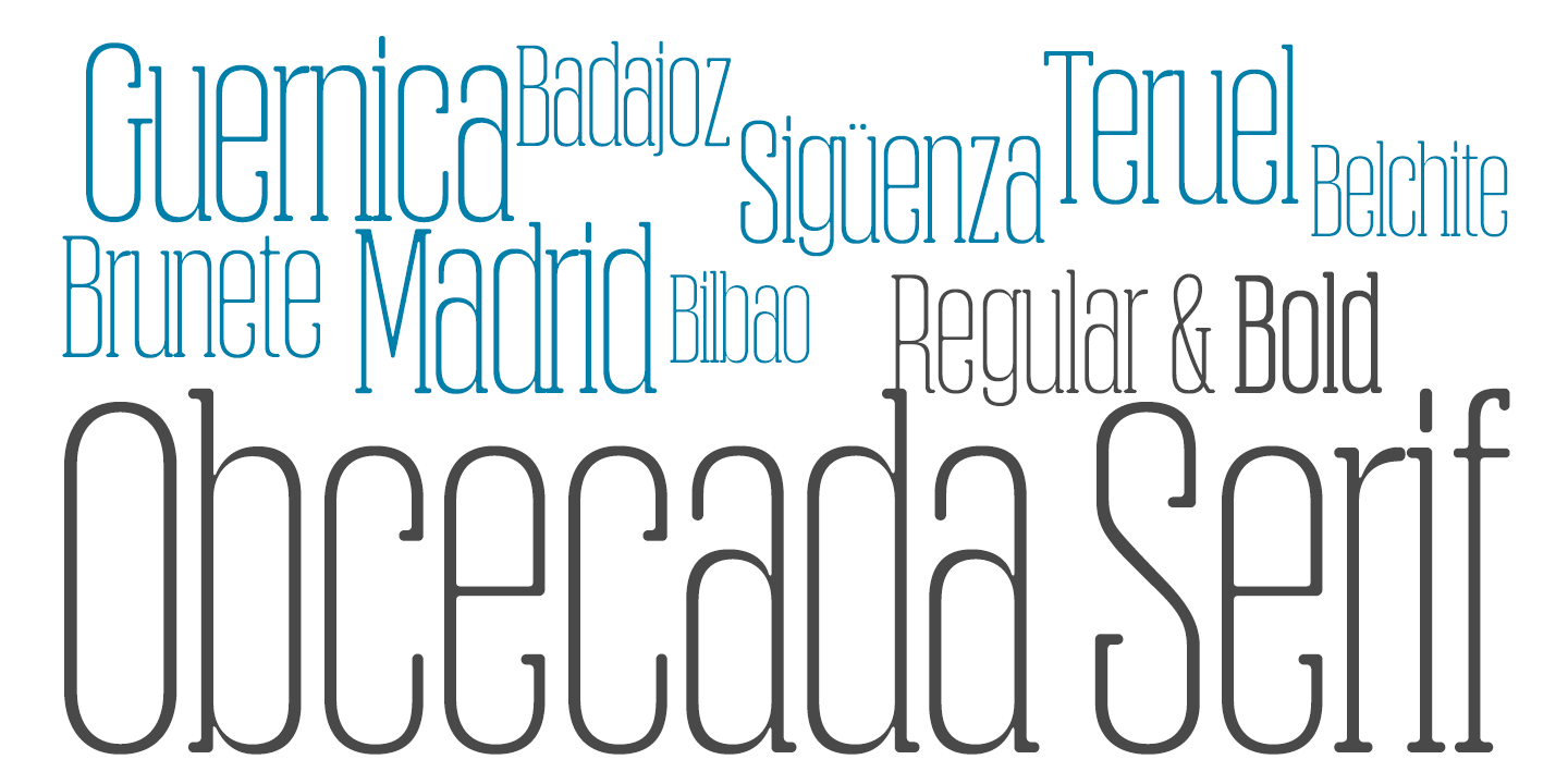 Obcecada Sans & Serif Free Download Free Download