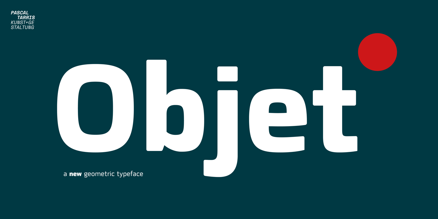 Objet Font Free Download