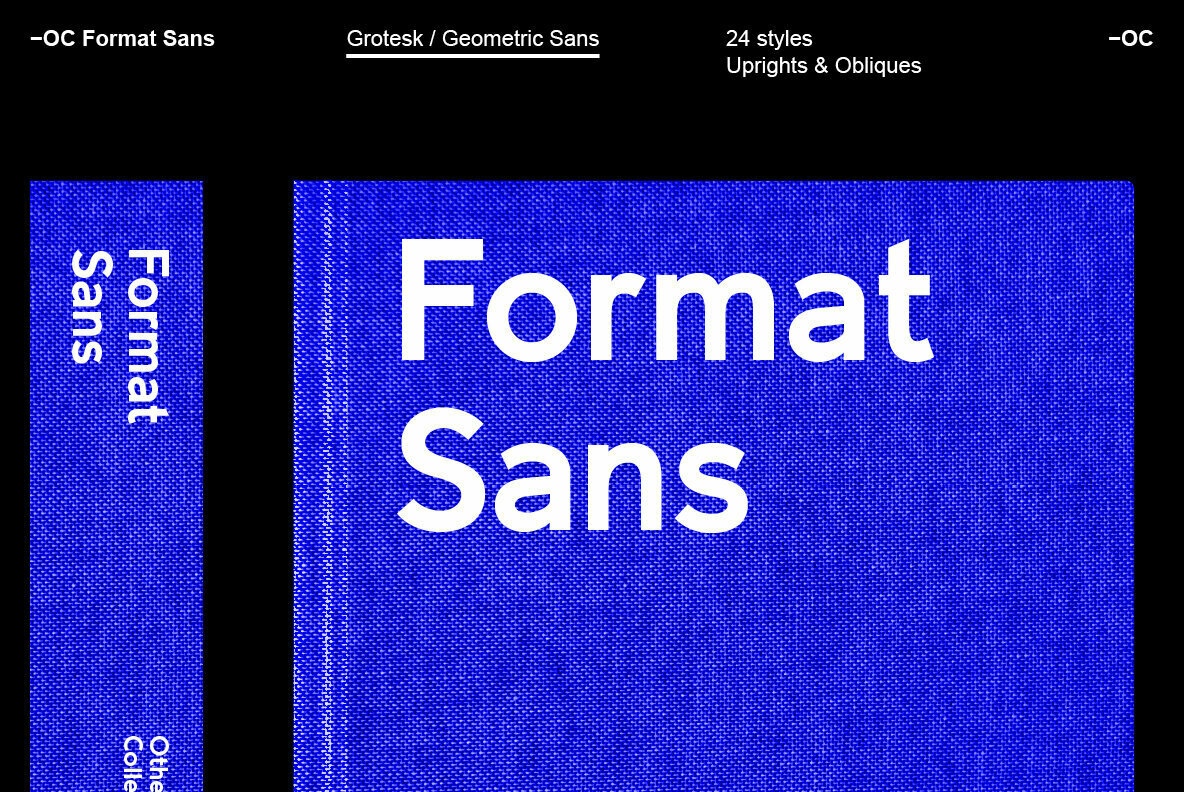 OC Format Sans Font Free Download