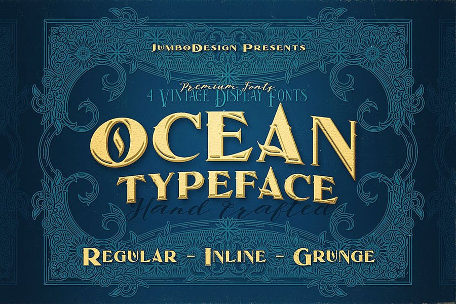 Ocean - Display Font Free Download