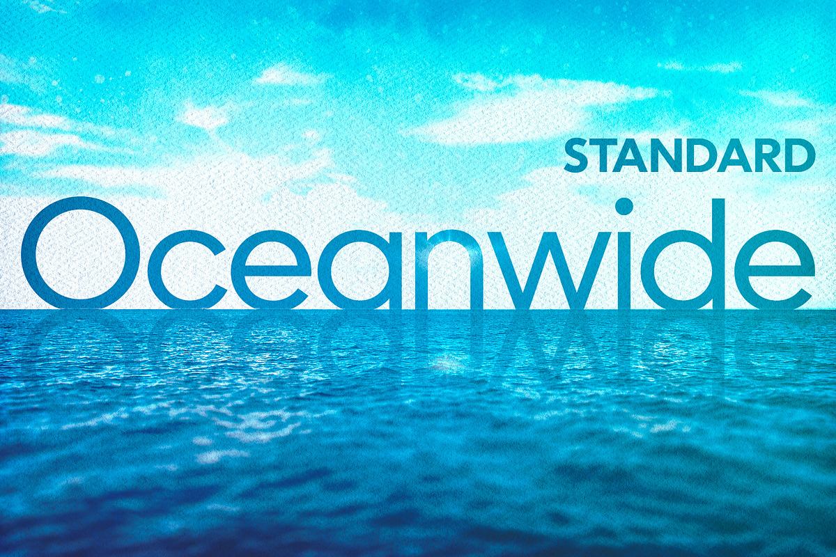 Oceanwide Standard: 6 Fonts Package Free Download Free Download