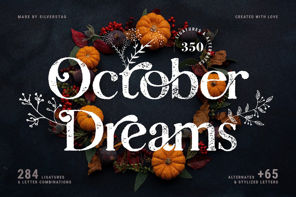 October Dreams - Hand-Drawn Serif Free Download Free Download