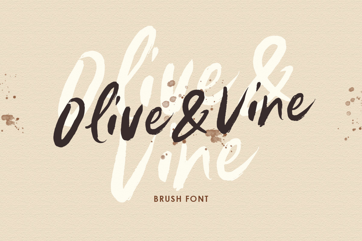 Olive Vine Font Free Download