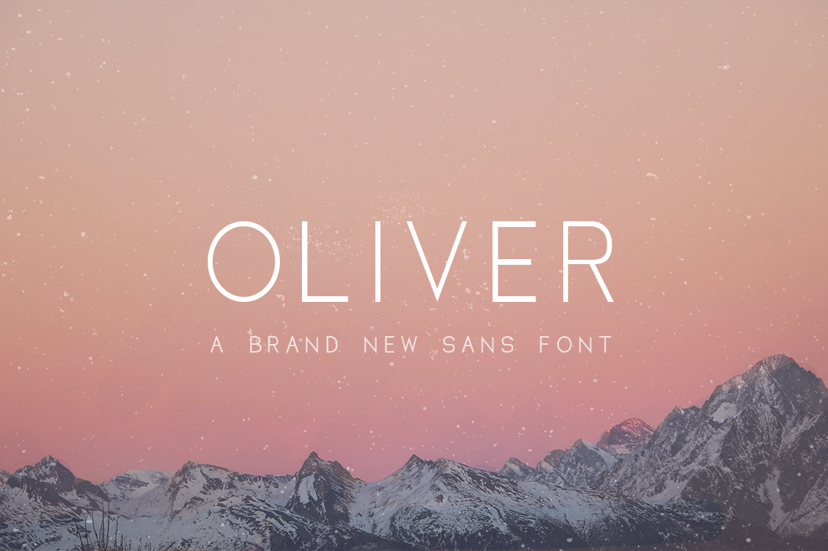 Oliver Font - 3 Weights Included Free Download