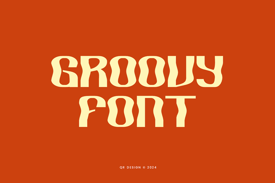 Ombak Groovy - Bubble & Liquid Font Free Download