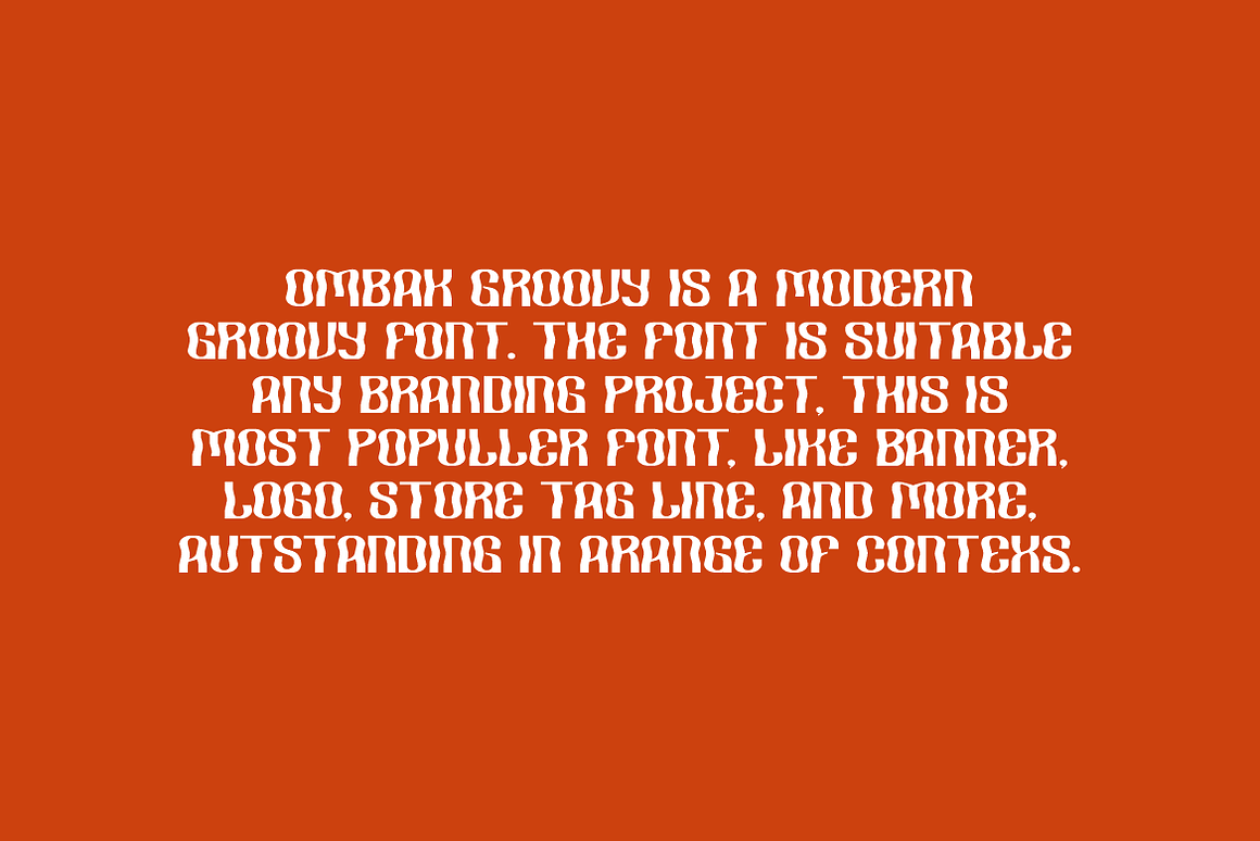 Ombak Groovy - Bubble & Liquid Font Free Download