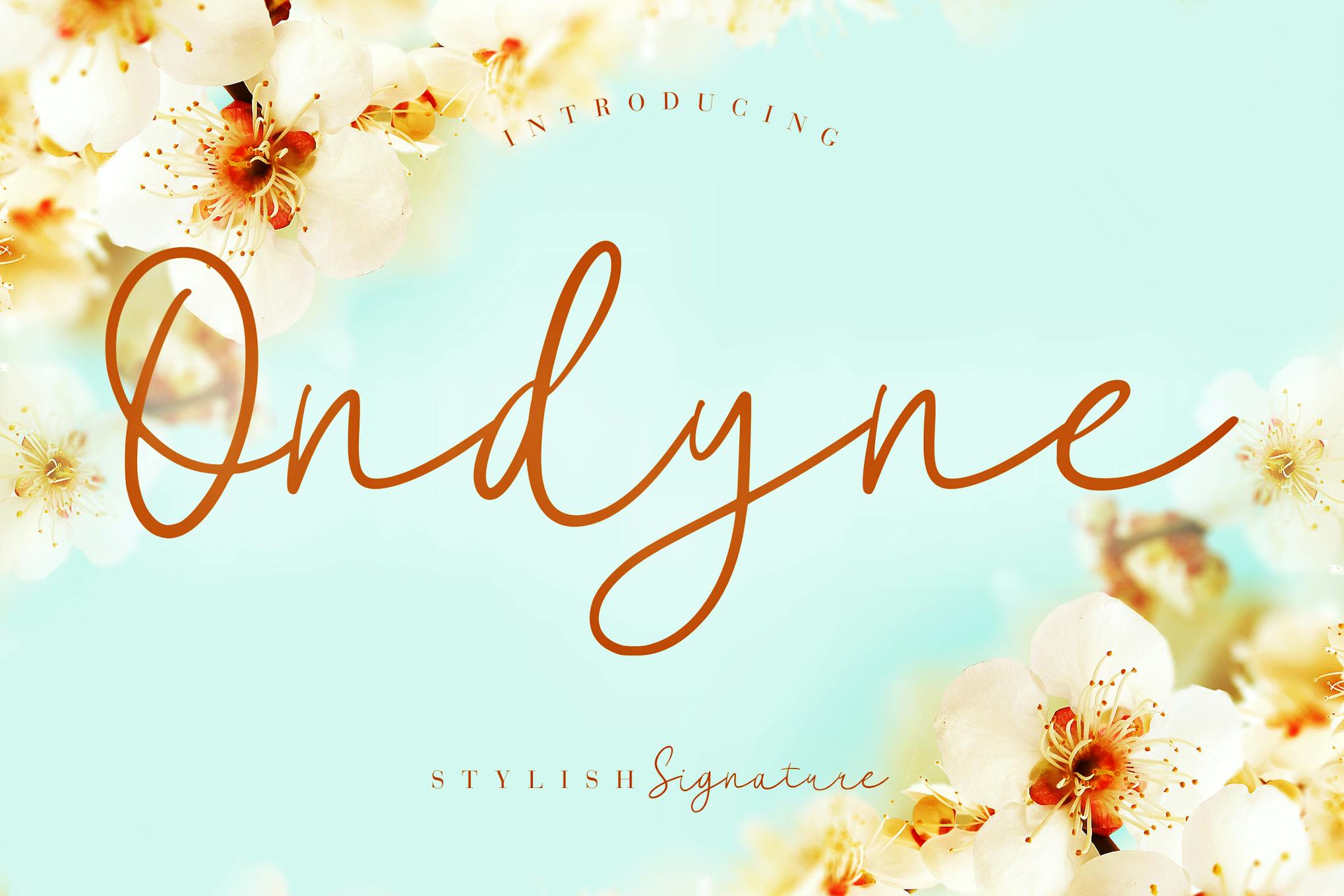 Ondyne Stylish Wedding Font Free Download