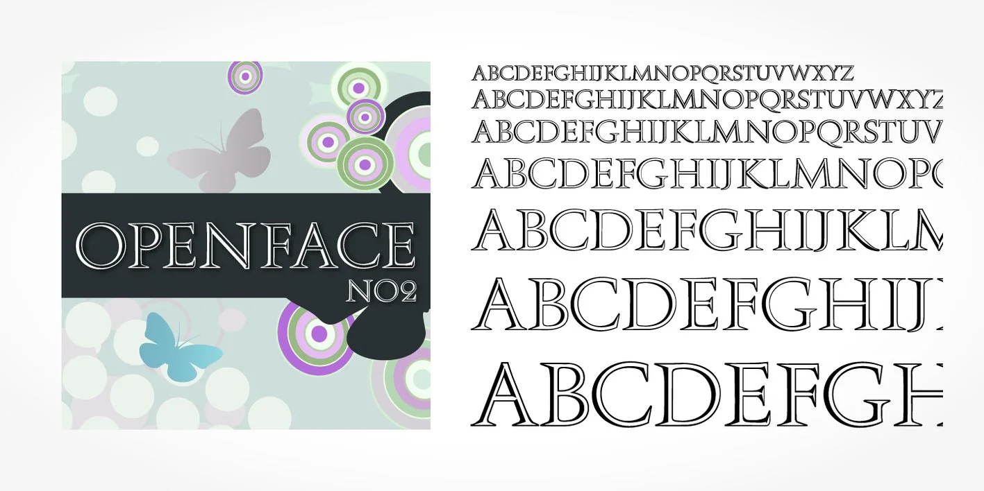 Openface No2 Font