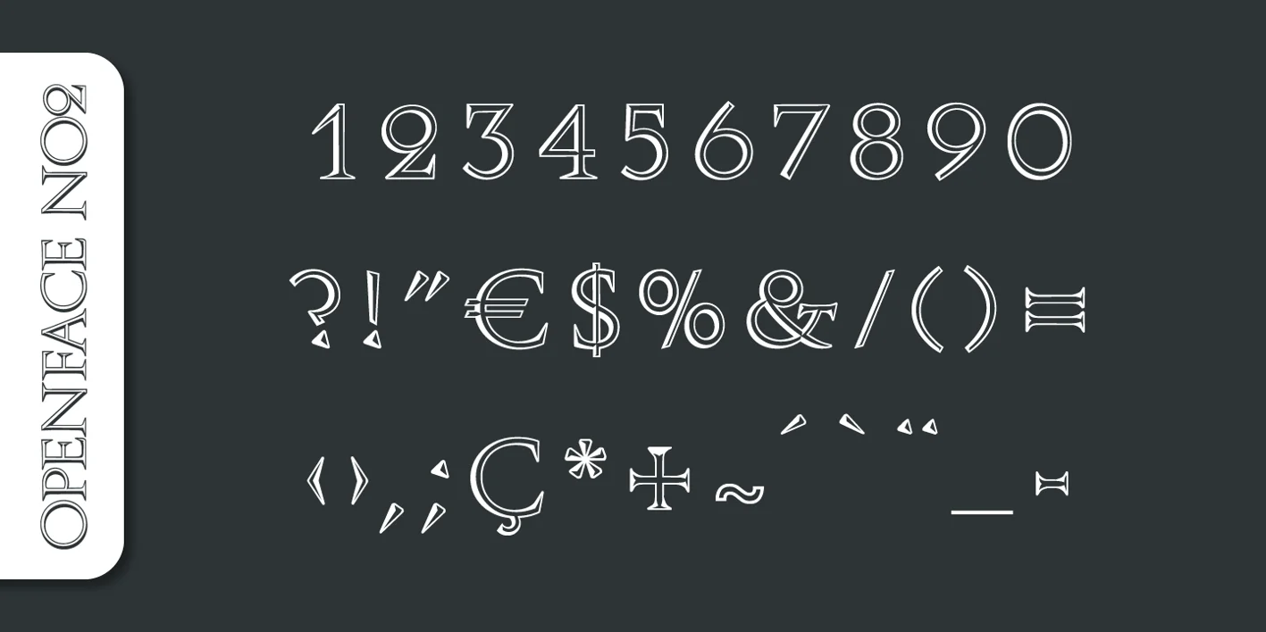 Openface No2 Font