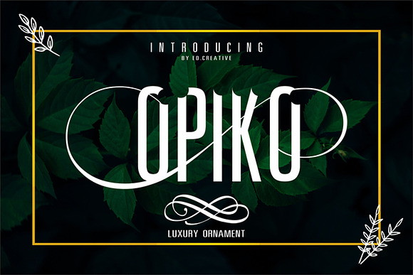 Opiko Font Free Download