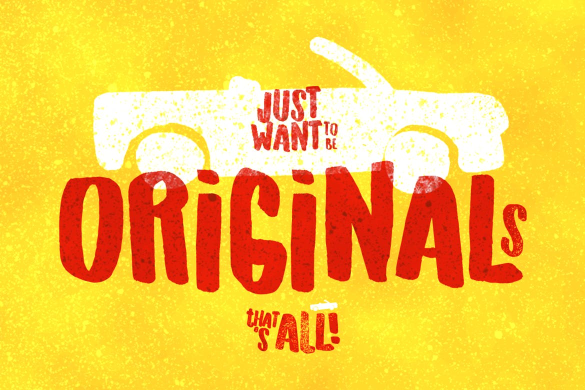 Originals Typeface Font Free Download