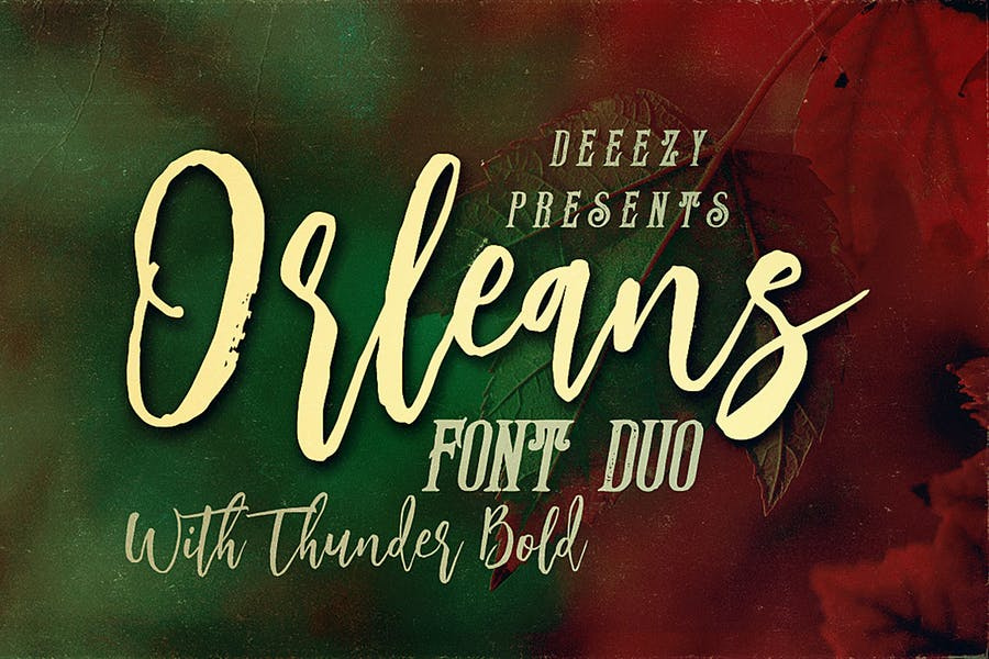 Orleans Script Font Duo Free Download