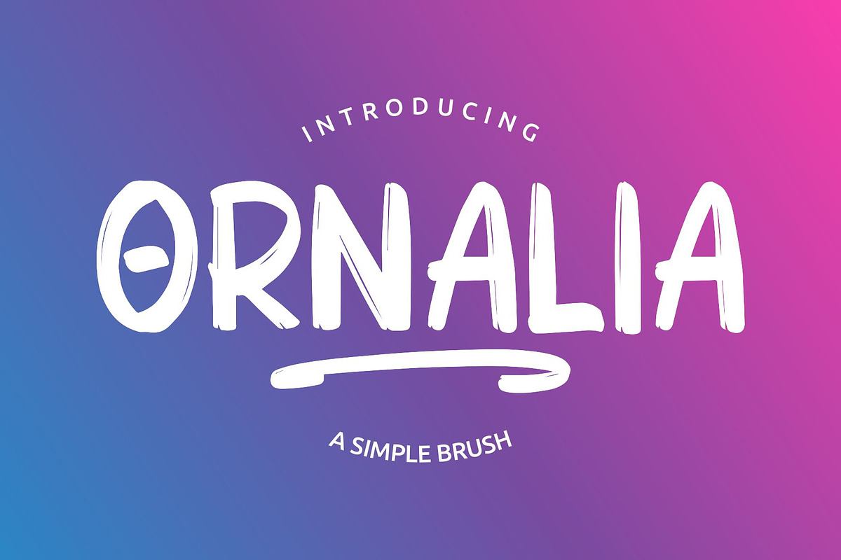 Ornalia Display Font Free Download Free Download