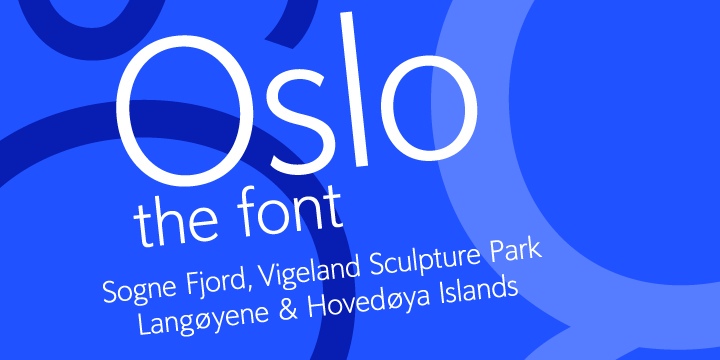 Oslo Font Free Download