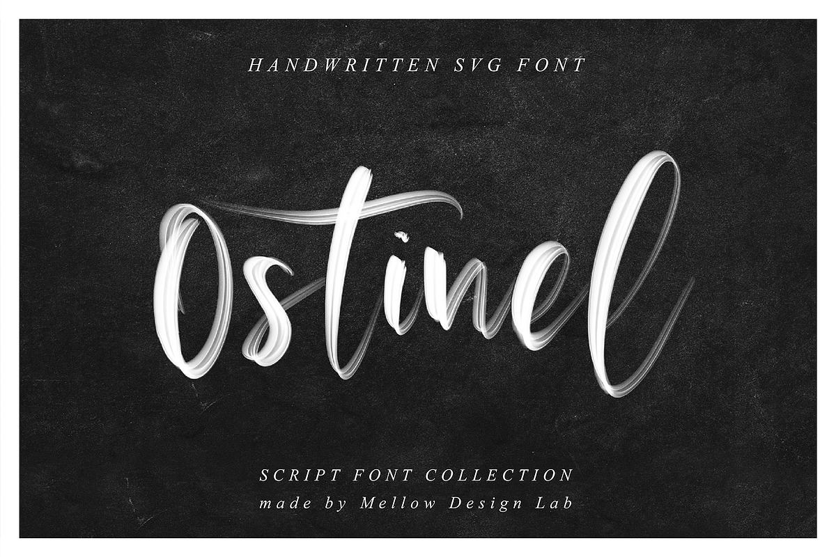 Ostinel SVG Font Free Download Free Download