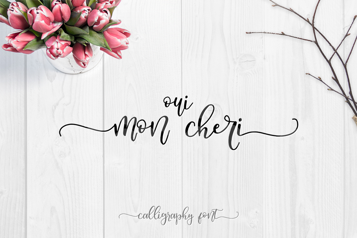 Oui, Mon Cheri Font Free Download Free Download