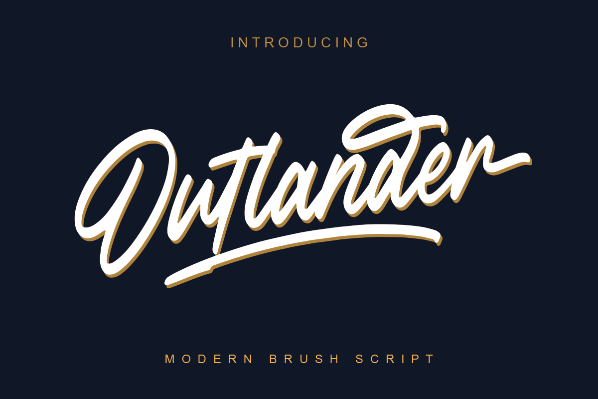 Outlander Brush Script Free Download Free Download