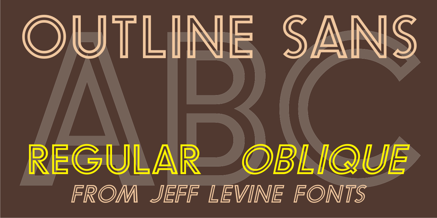 Outline Sans JNL Free Download Free Download