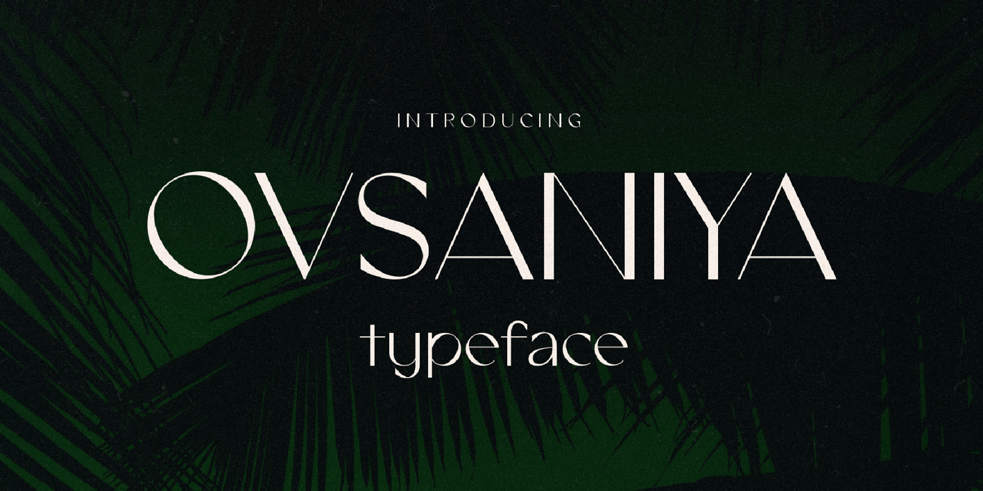 Ovsaniya Font Free Download