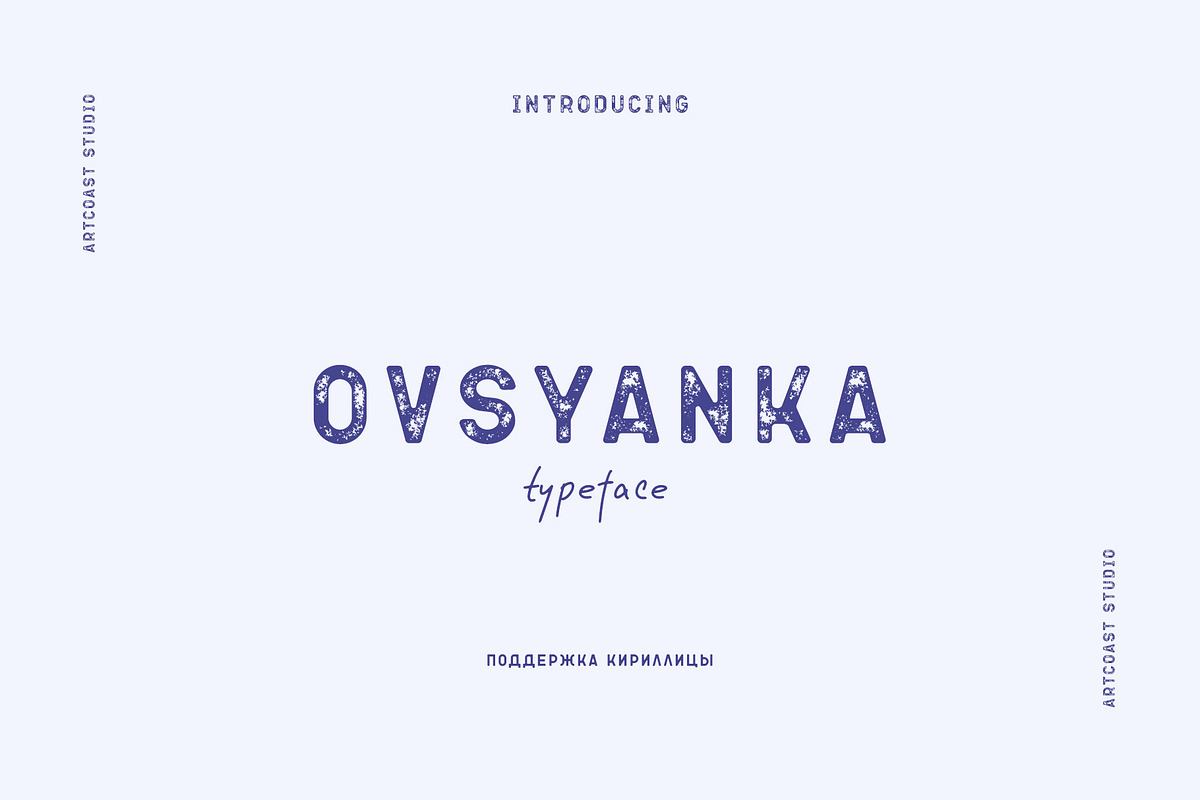 Ovsyanka Typeface Free Download Free Download